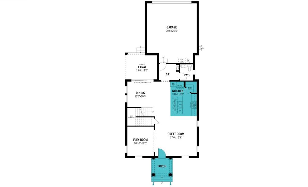 2D floor plan layout of this home in Celebration, Celebration, FL (Image 4). 2D floor plan layout of this home in Celebration, Celebration, FL (Image 4).