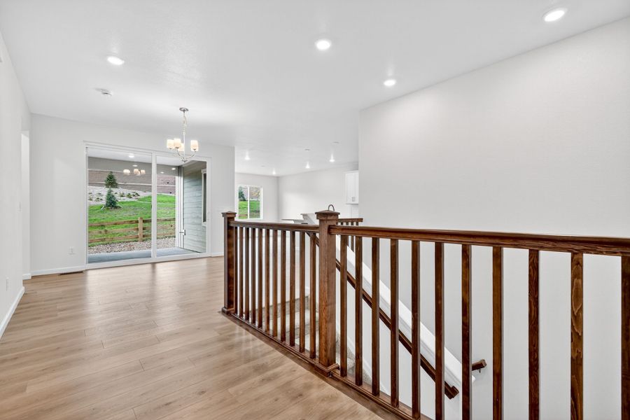 Spacious, unfurnished interior of a new home in Trailstone, Arvada (Image 18). Spacious, unfurnished interior of a new home in Trailstone, Arvada (Image 18).