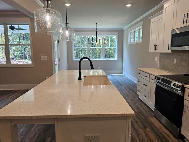 Furnished interior view inside a new home in , Douglasville (Image 6).