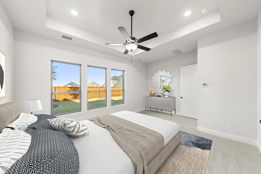 The Presley B Primary Suite Bedroom
