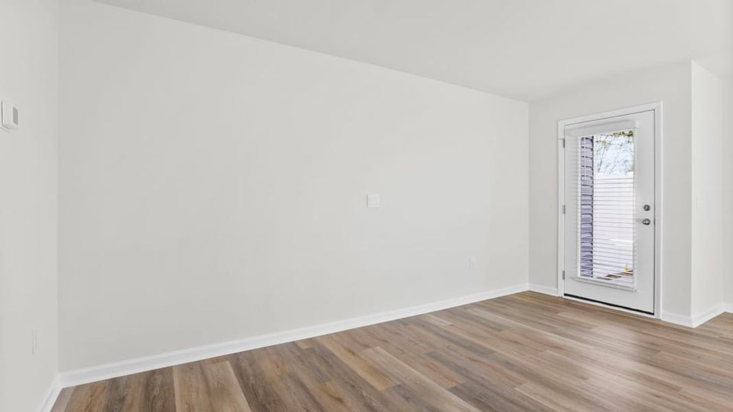 Spacious, unfurnished interior of a new home in Chestnut Ridge Townhomes, Greenville (Image 24). Spacious, unfurnished interior of a new home in Chestnut Ridge Townhomes, Greenville (Image 24).
