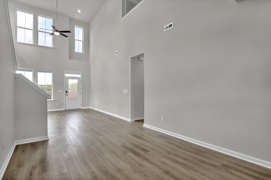 Spacious, unfurnished interior of a new home in Grand Park, Leland (Image 16).