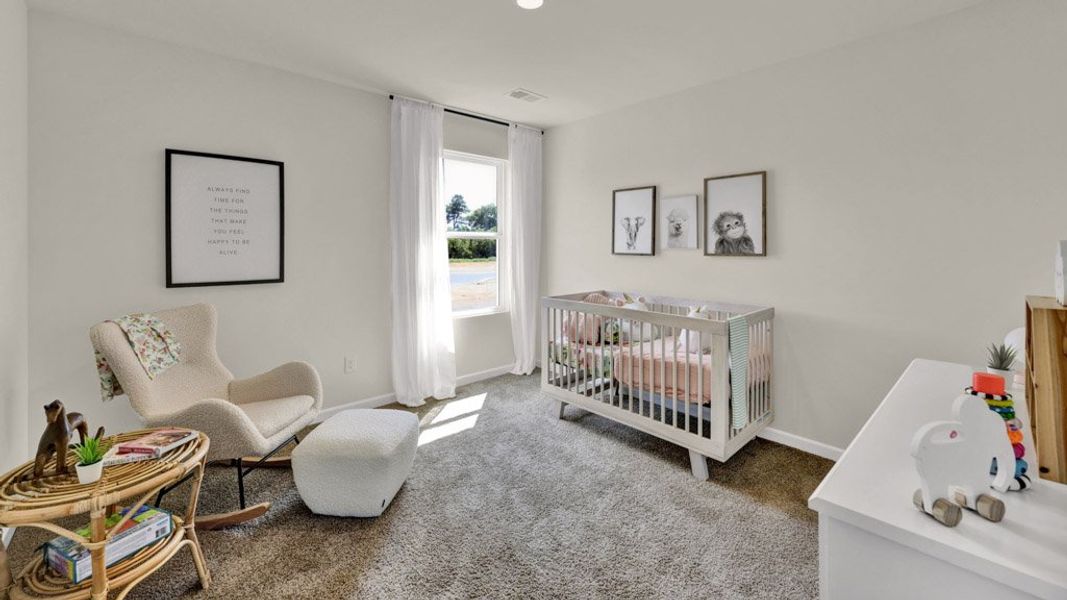 Furnished interior view inside a new home in Fieldcrest Acres, Blountville (Image 16).
