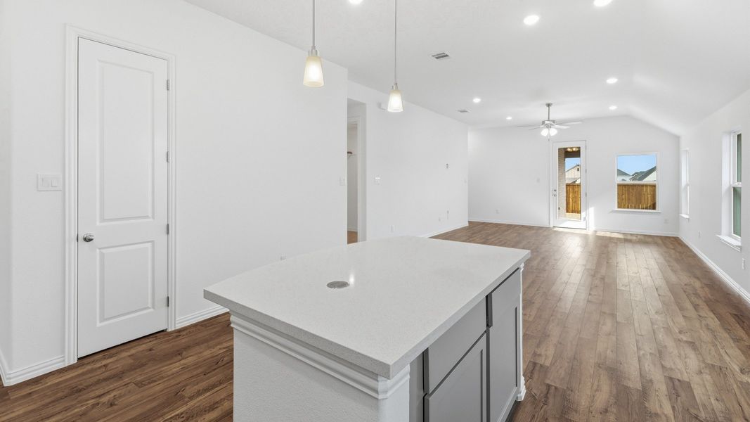 Furnished interior view inside a new home in Wildflower Ranch, Fort Worth (Image 17).