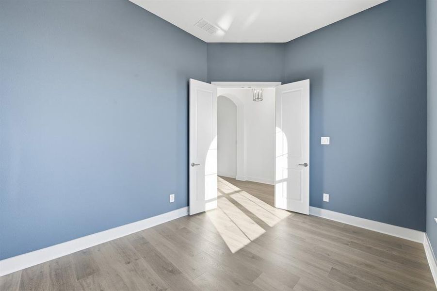 Spacious, unfurnished interior of a new home in Wildflower Ranch: 50ft. lots, Dish (Image 23). Spacious, unfurnished interior of a new home in Wildflower Ranch: 50ft. lots, Dish (Image 23).