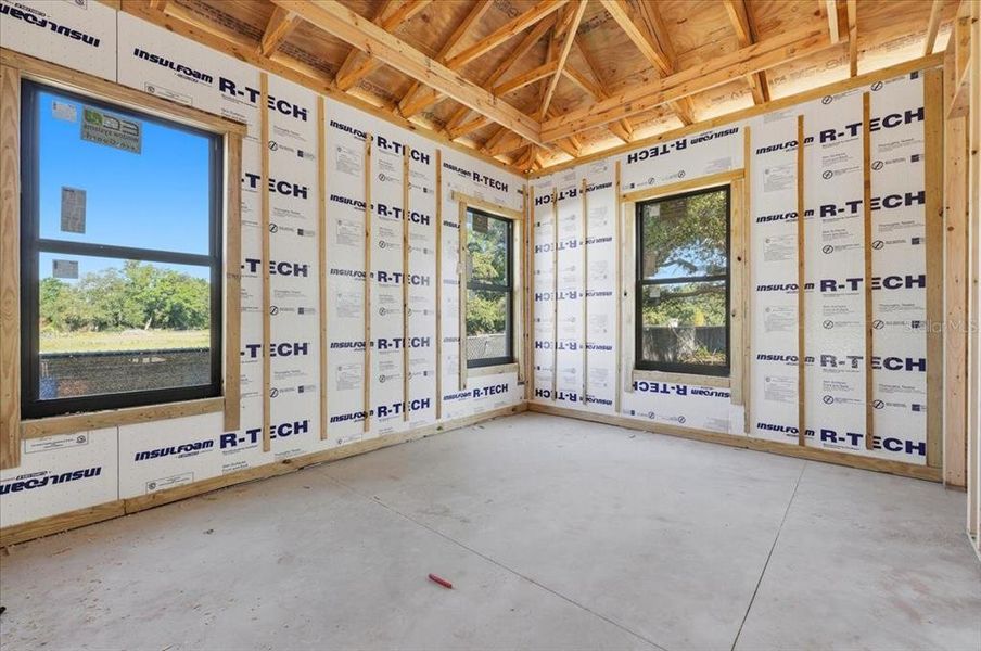 In-progress construction of a new home in , Avon Park, FL (Image 30).