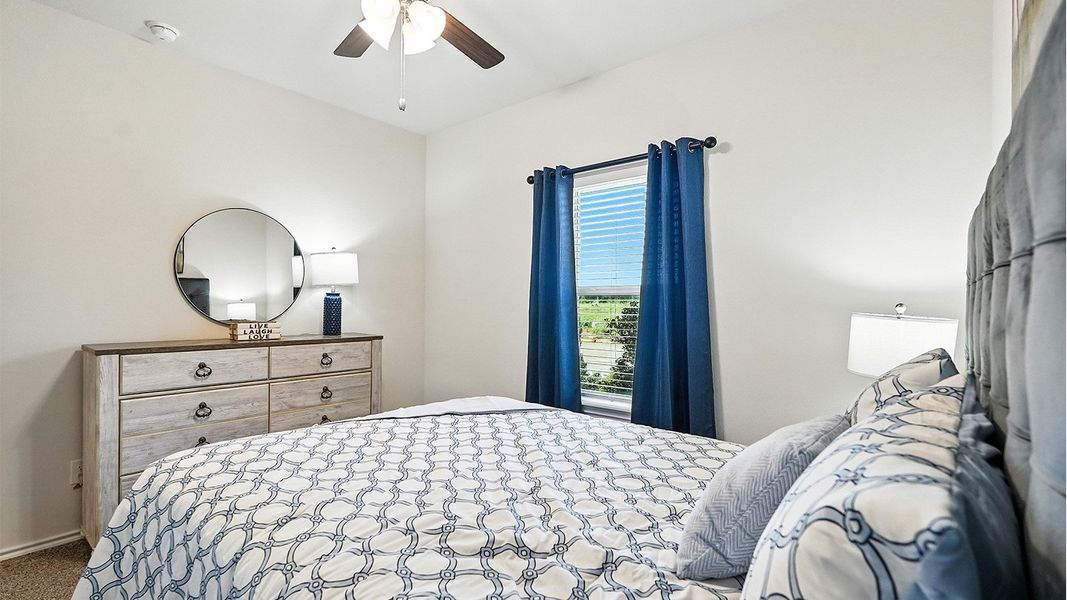 Representative furnished interior of a home built from the Naples by D.R. Horton in The Reserve at Timber Creek, Lindale (Image 36).