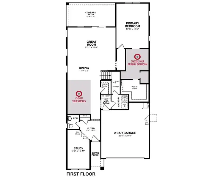 2D floor plan layout of this home in Willows at Bella Vista Farms, San Tan Valley, AZ (Image 1). 2D floor plan layout of this home in Willows at Bella Vista Farms, San Tan Valley, AZ (Image 1).