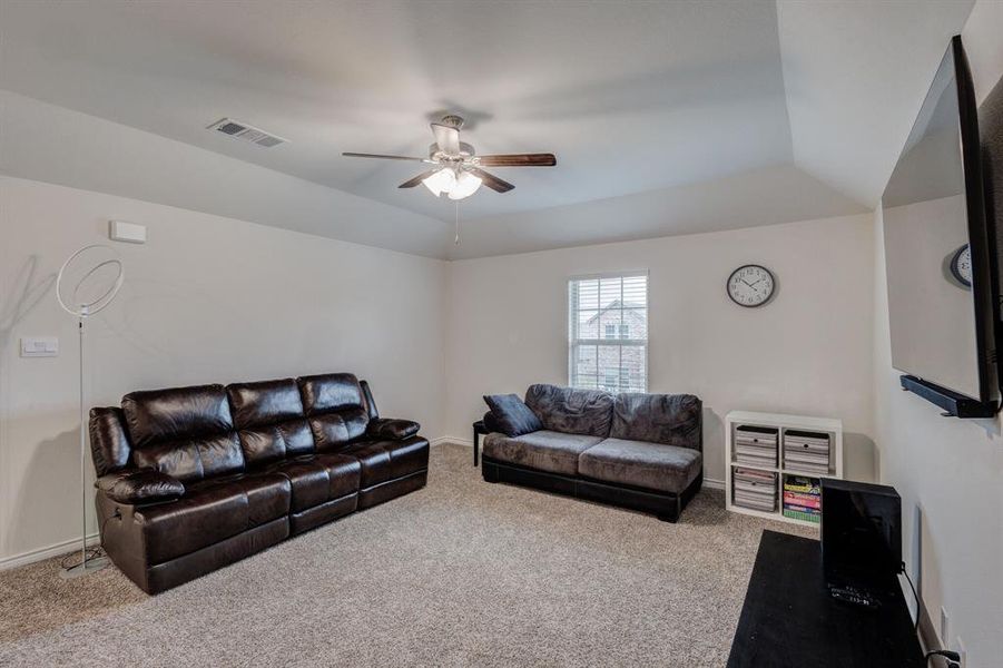 Furnished interior view inside a new home in , Aubrey (Image 24). Furnished interior view inside a new home in , Aubrey (Image 24).