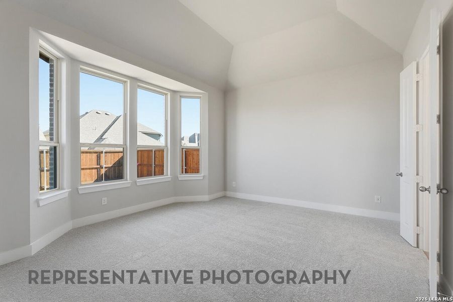 Spacious, unfurnished interior of a new home in The Ranches at Creekside, Boerne (Image 11).