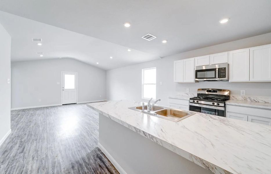 Furnished interior view inside a new home in Stoney Ridge, Hudson (Image 3).