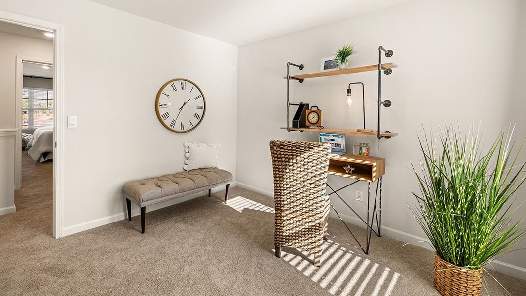 Furnished interior view inside a new home in Thompson Ridge, Dallas (Image 6).