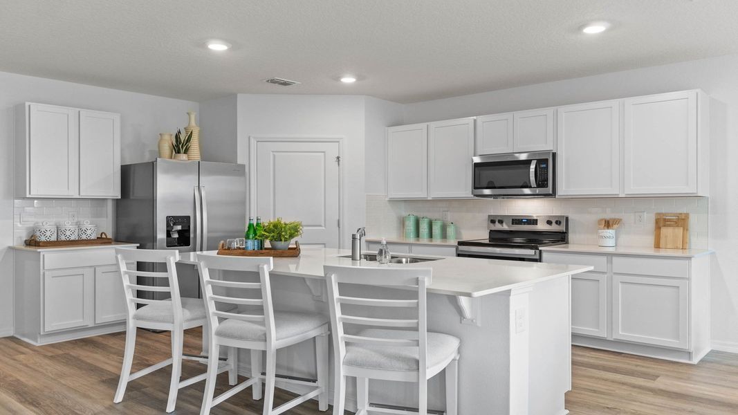 Furnished interior view inside a new home in Fountain View, Ormond Beach (Image 4).