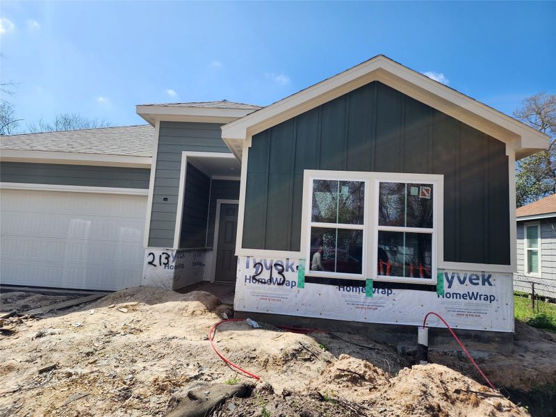 In-progress construction of a new home in , Baytown, TX (Image 7).