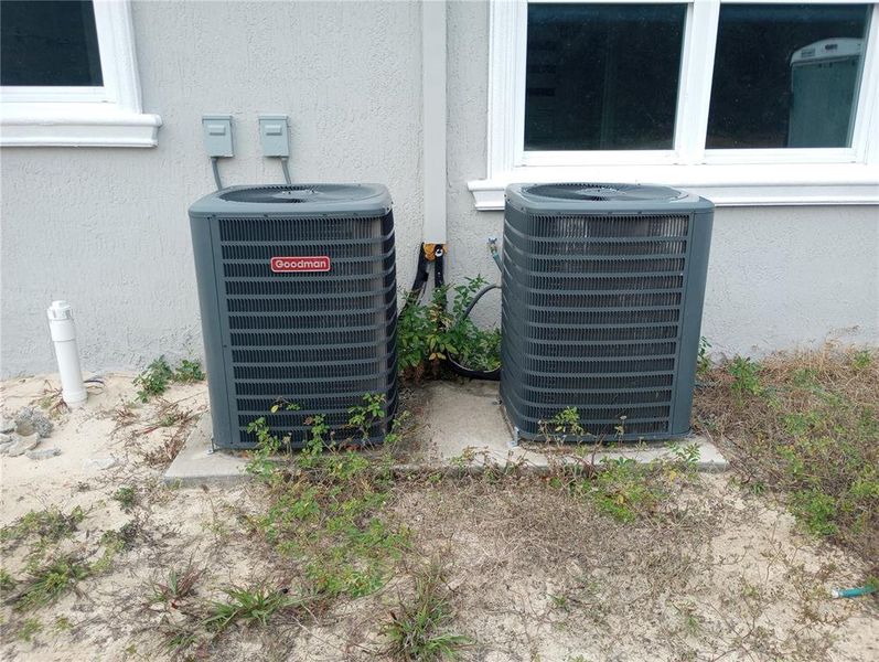 Two A/C units