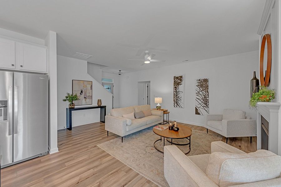 Representative furnished interior of a home built from the Blossom by Great Southern Homes in Oak Hollow, Longs (Image 16).