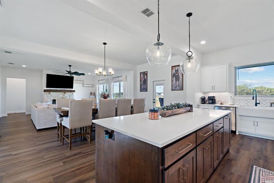 Furnished interior view inside a new home in , Garner (Image 3).