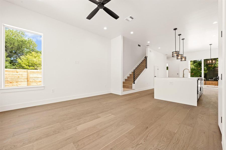 Spacious, unfurnished interior of a new home in , Austin (Image 18). Spacious, unfurnished interior of a new home in , Austin (Image 18).