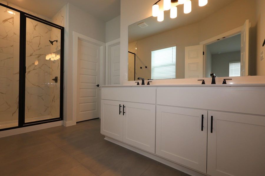 Furnished interior view inside a new home in Park Central, Georgetown (Image 7).