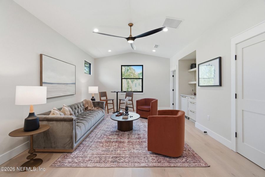 Furnished interior view inside a new home in , Atlantic Beach (Image 67).