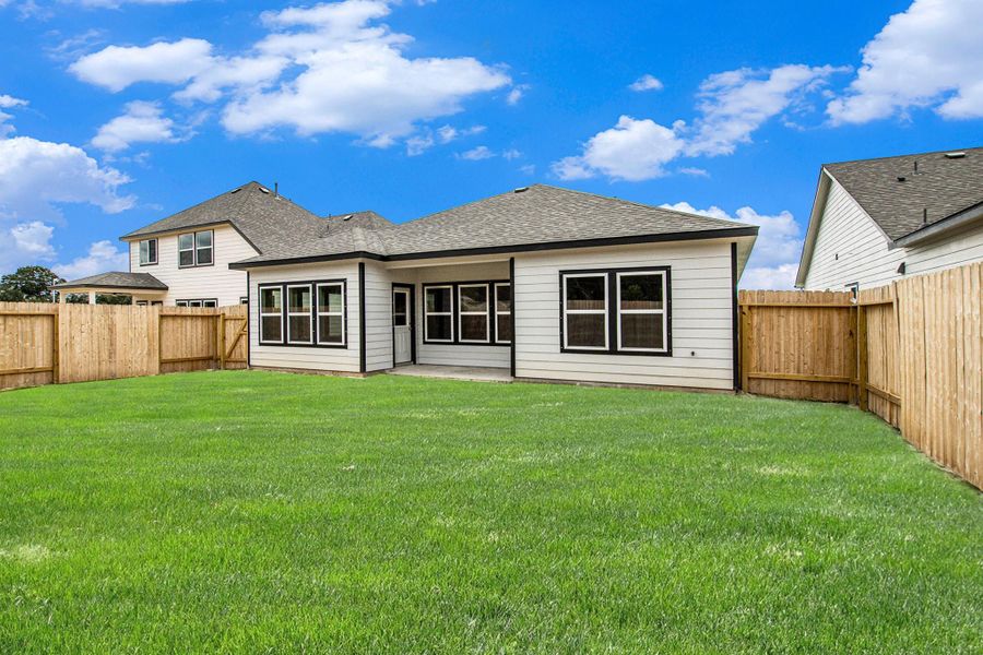 Exterior details and patio area of a home in , Bay City (Image 2). Exterior details and patio area of a home in , Bay City (Image 2).