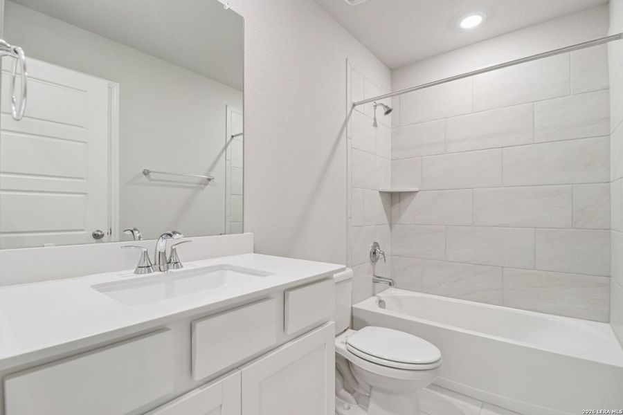 Furnished interior view inside a new home in Sagebrooke - Classic Series, San Antonio (Image 8).