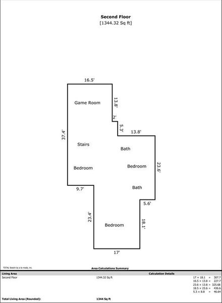 2D floor plan layout of this home in Abe's Landing, Granbury, TX (Image 4). 2D floor plan layout of this home in Abe's Landing, Granbury, TX (Image 4).