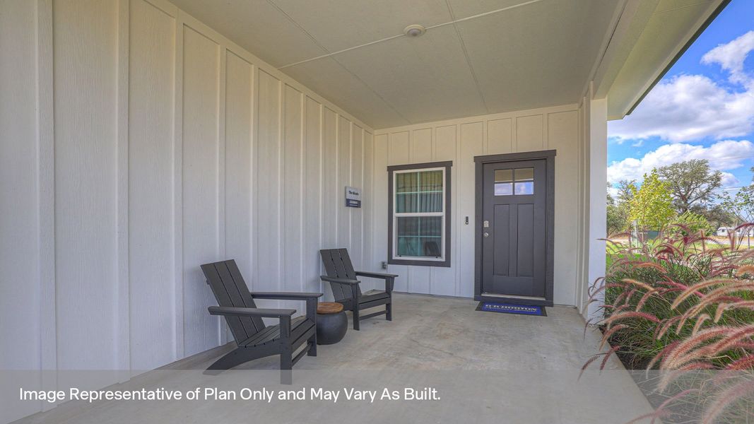 Representative exterior details of a home built from the The Nicole by D.R. Horton in Paramount, Kyle (Image 3). Representative exterior details of a home built from the The Nicole by D.R. Horton in Paramount, Kyle (Image 3).