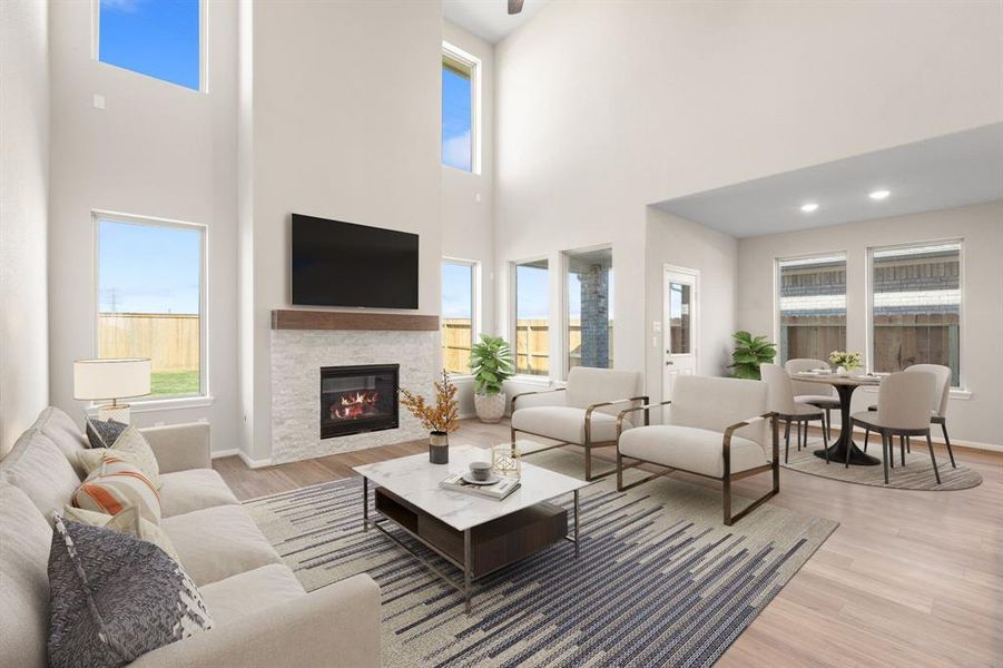 This home boasts a spacious open concept layout that combines the best of modern design and comfort for everyday living.