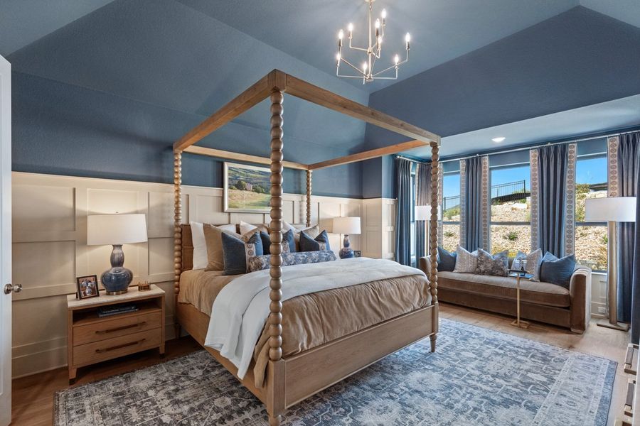 Representative Primary Bedroom - some options shown Representative Primary Bedroom - some options shown