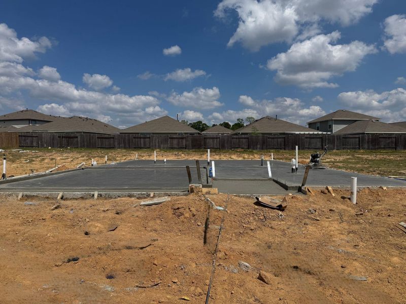Site preparation for new homesites in Granger Pines, Conroe (Image 21).