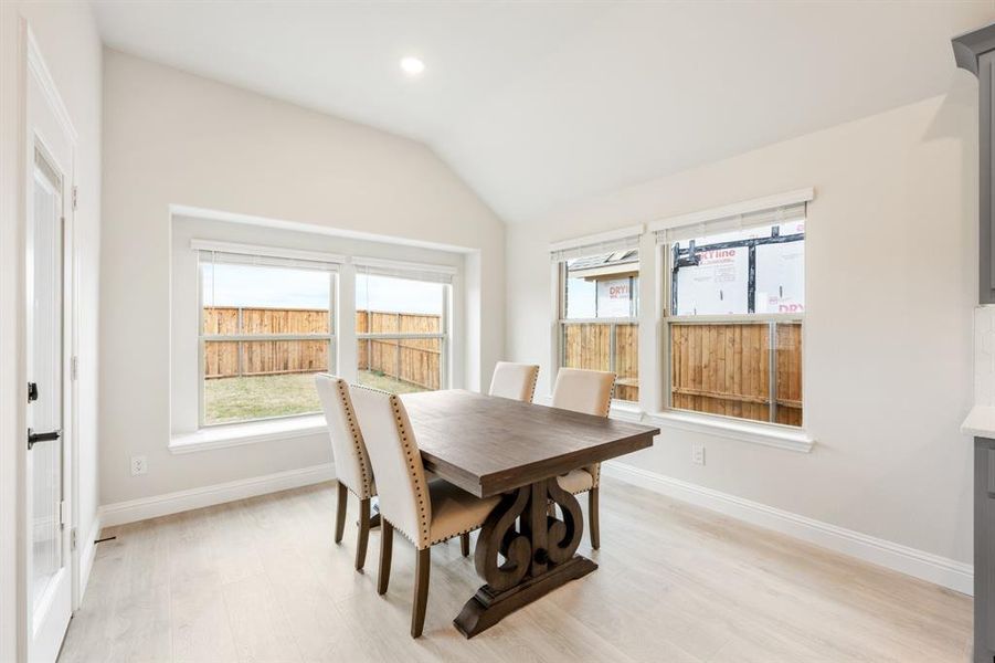 Furnished interior view inside a new home in ArrowBrooke, Aubrey (Image 7).