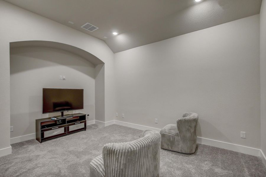 Furnished interior view inside a new home in , San Marcos (Image 14).