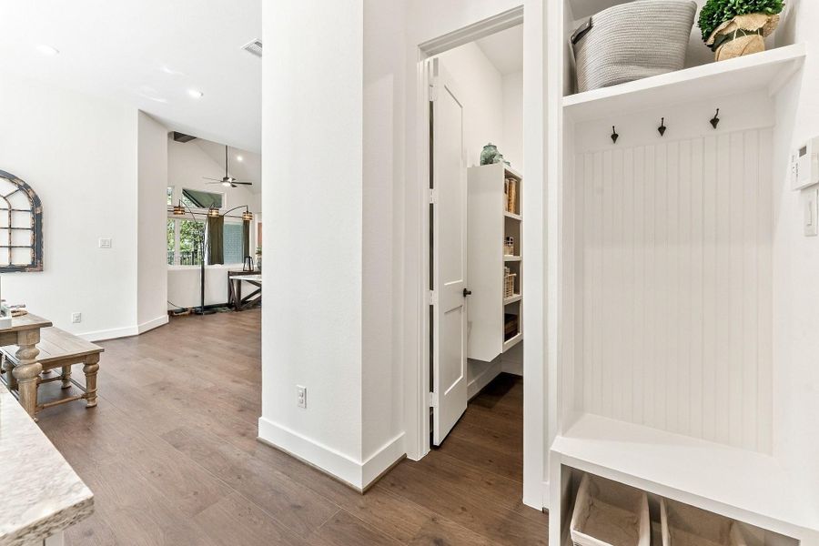 Furnished interior view inside a new home in , Conroe (Image 6).