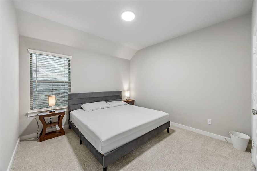 Furnished interior view inside a new home in LakePointe, Lavon (Image 8).