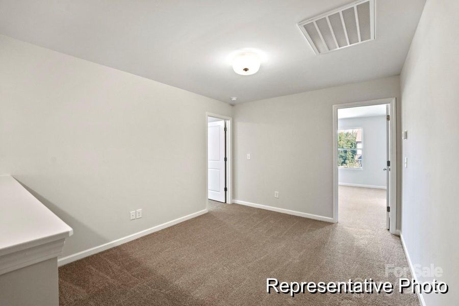 Spacious, unfurnished interior of a new home in Morgan Hills, Albemarle (Image 17).
