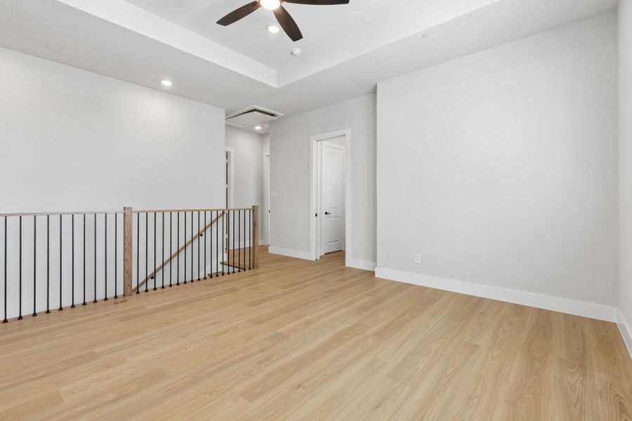Spacious, unfurnished interior of a new home in Newman Village Townhomes, Frisco (Image 26).