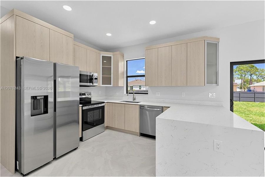 Furnished interior view inside a new home in , Lehigh Acres (Image 7).