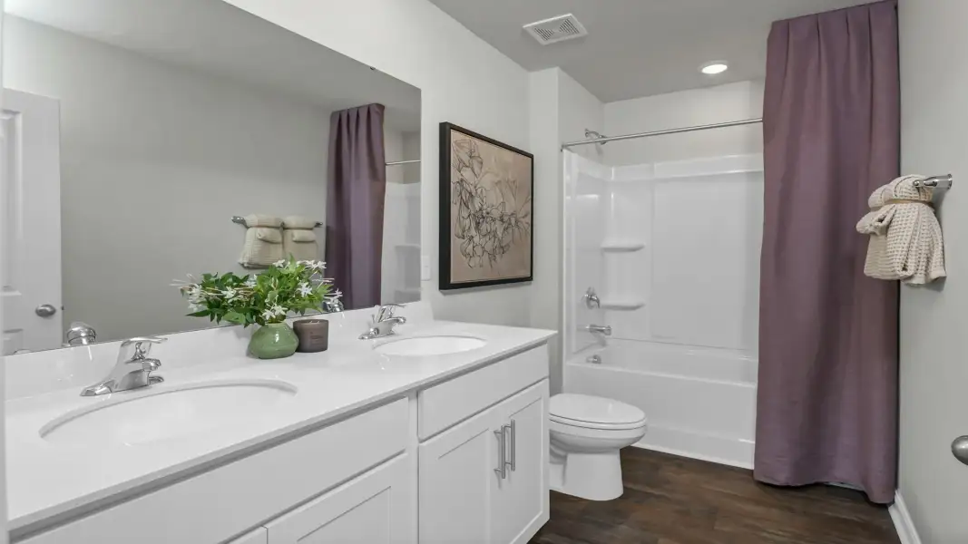 Furnished interior view inside a new home in Livingston Woods, Irmo (Image 24).