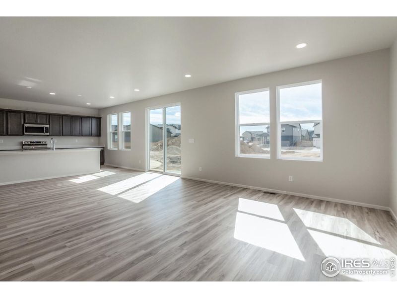 DINING ROOM AND LIVING ROOM