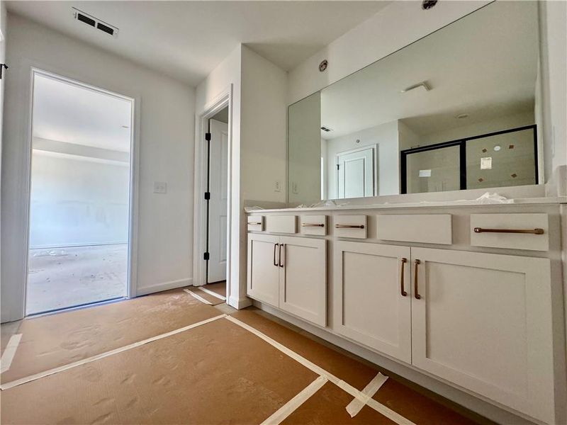 In-progress construction of a new home in Eastlyn Crossing, Flowery Branch, GA (Image 33).