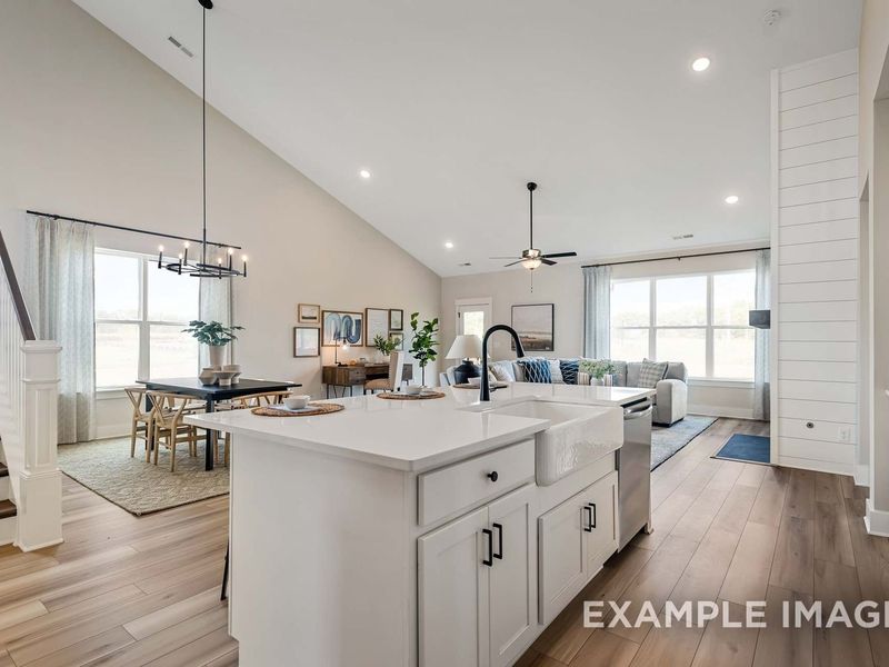 Furnished interior view inside a new home in Woods Crossing, Gallatin (Image 19).