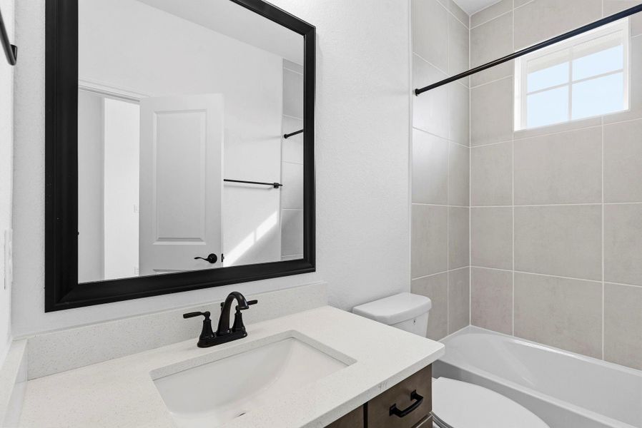 Furnished interior view inside a new home in Woodforest, Montgomery (Image 12). Furnished interior view inside a new home in Woodforest, Montgomery (Image 12).