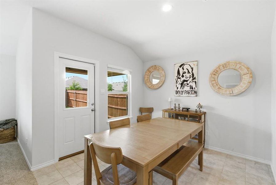 Furnished interior view inside a new home in Sculptor's Park, Springtown (Image 14).