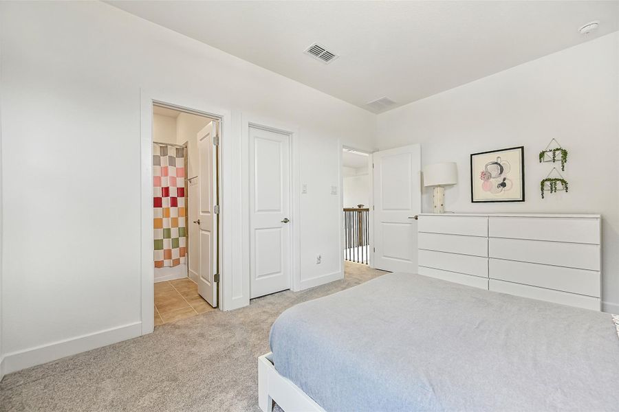 Furnished interior view inside a new home in Avalon at Friendswood, Friendswood (Image 32).