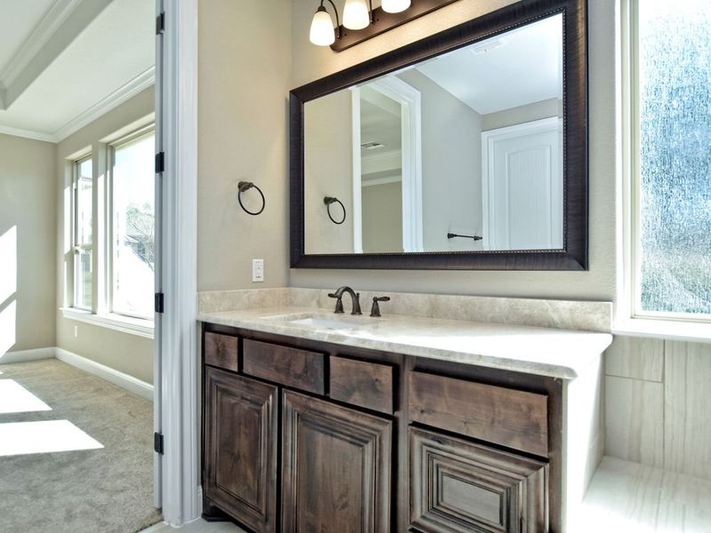 Representative furnished interior of a home built from the Catalina by Giddens Homes in Clearwater Ranch, Liberty Hill (Image 14).
