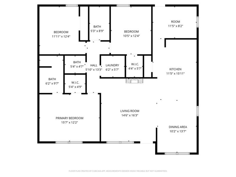 2D floor plan layout of this home in , Houston, TX (Image 5).
