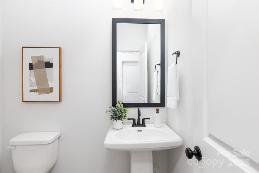 Furnished interior view inside a new home in , Charlotte (Image 11).