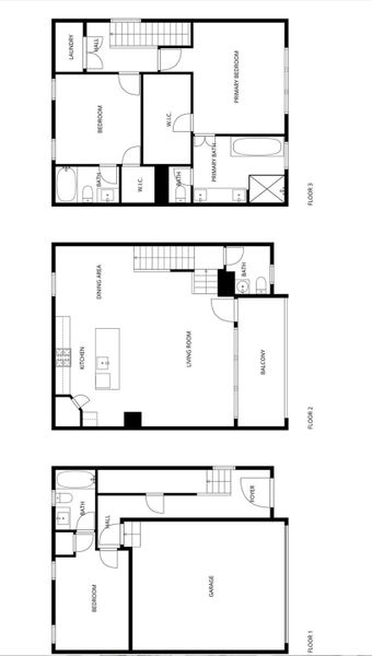 2D floor plan layout of this home in , Houston, TX (Image 3). 2D floor plan layout of this home in , Houston, TX (Image 3).