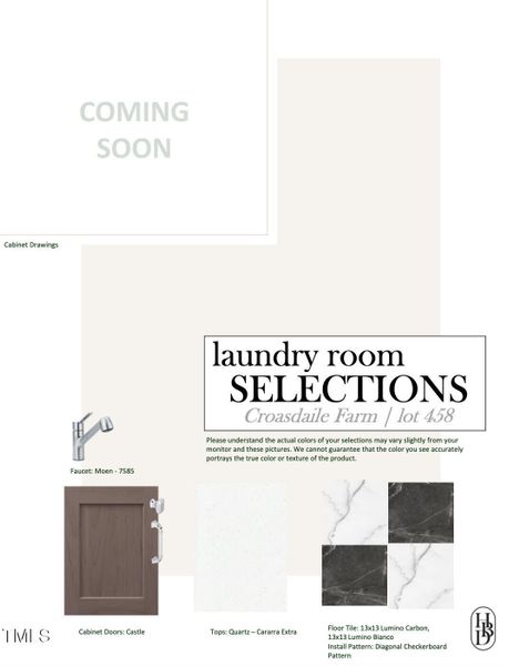 Laundry Room Selections